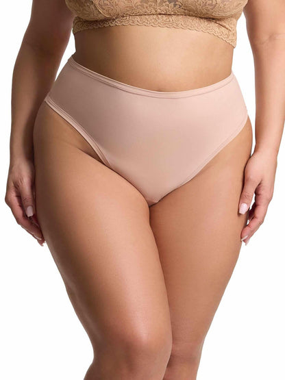 Hanky Panky YourFit™ High Rise Thong Almond Milk Neutral Sale