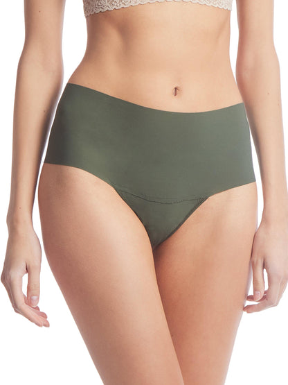Hanky Panky BreatheSoft™ High Rise Thong Pine Tree Green Sale