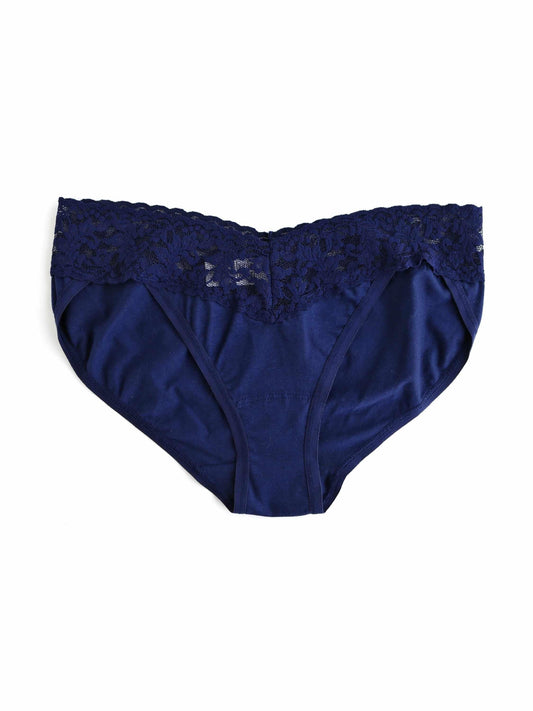 Hanky Panky Supima® Cotton V-kini Navy