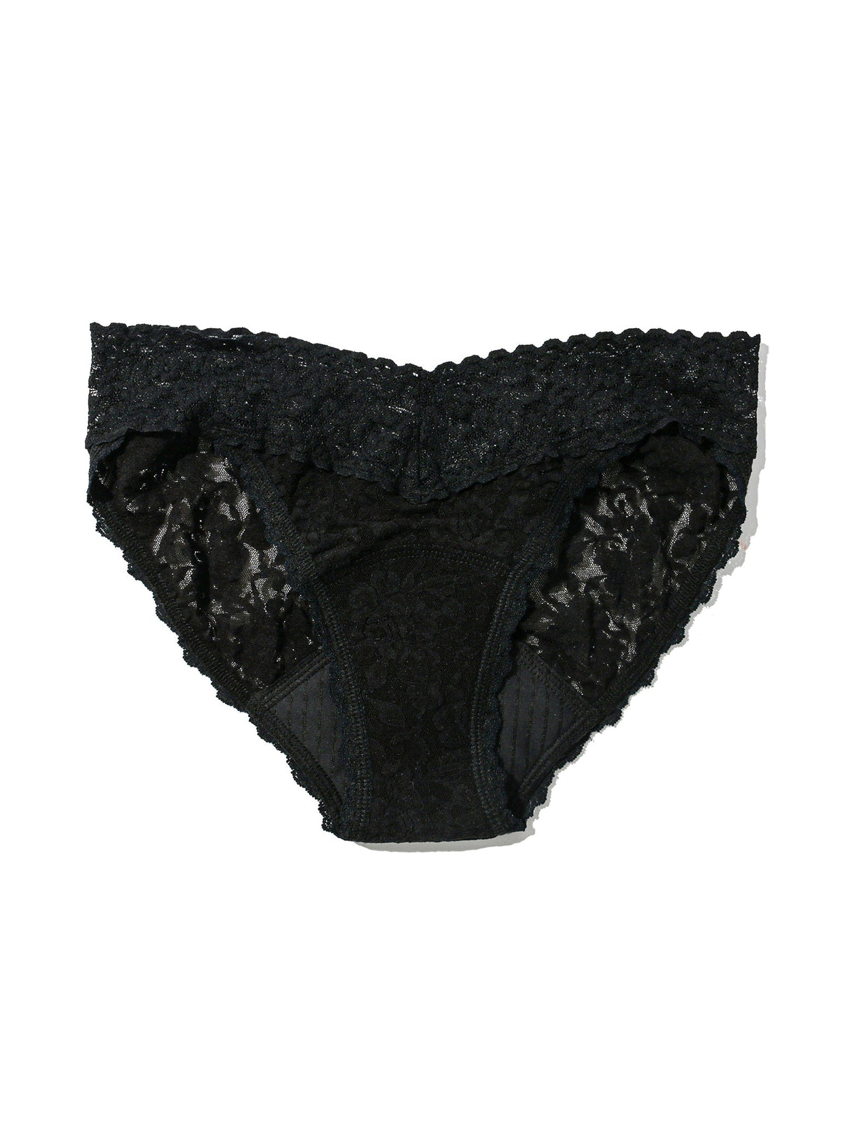 Hanky Panky Signature Lace® Leakproof V-Kini Black