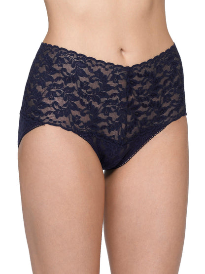 Hanky Panky Retro Lace V-Kini Navy