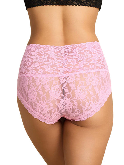 Hanky Panky Retro Lace Boyshort Strawberry Lemonade Pink