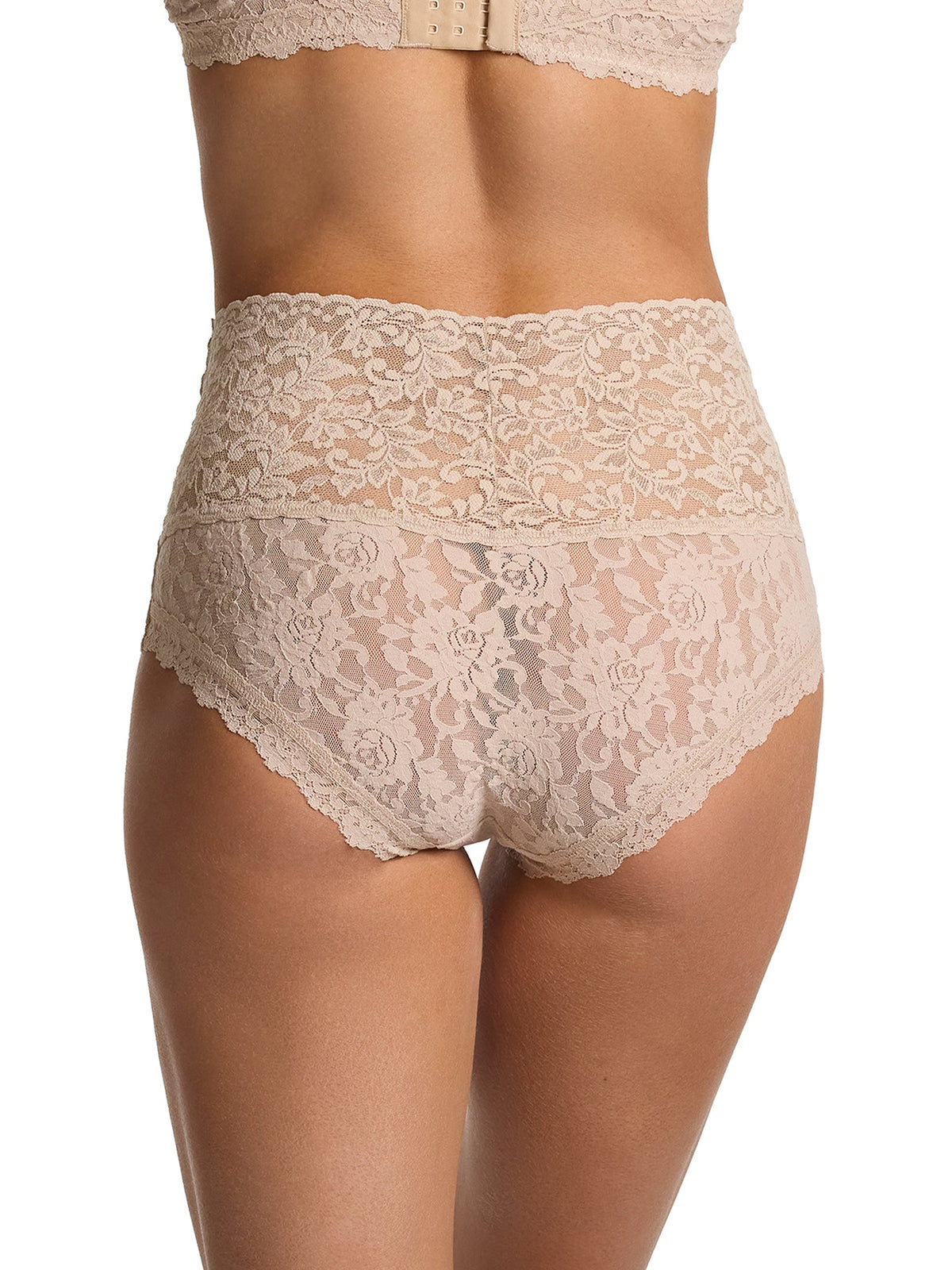 Hanky Panky Retro Lace Boyshort Chai