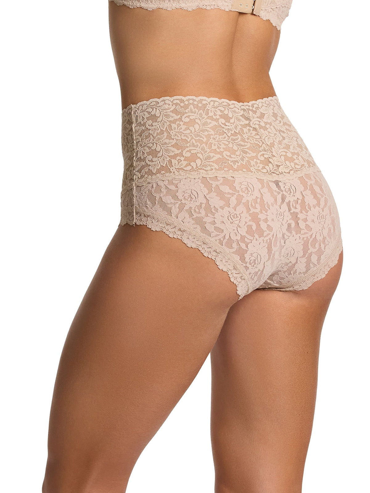 Hanky Panky Retro Lace Boyshort Chai