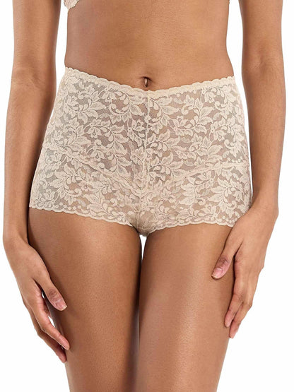 Hanky Panky Retro Lace Hot Pant Chai