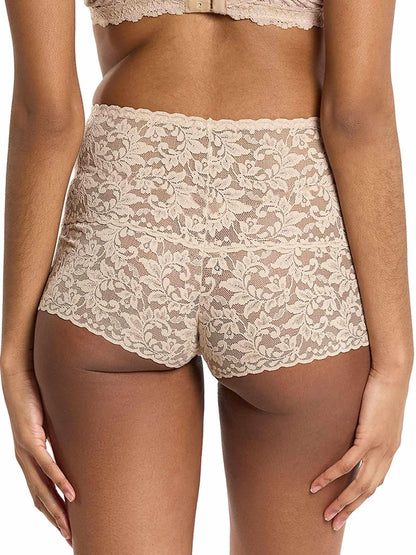 Hanky Panky Retro Lace Hot Pant Chai