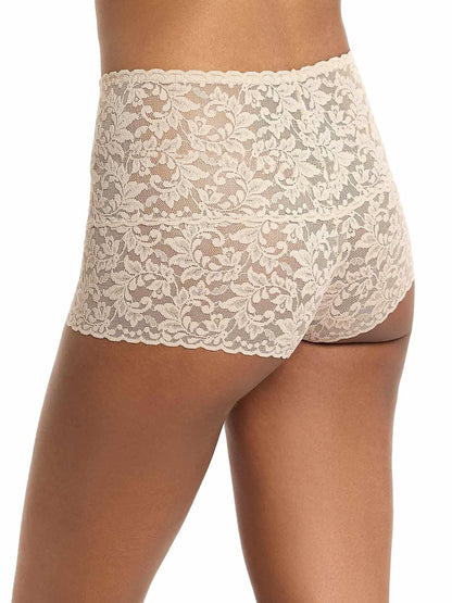 Hanky Panky Retro Lace Hot Pant Chai