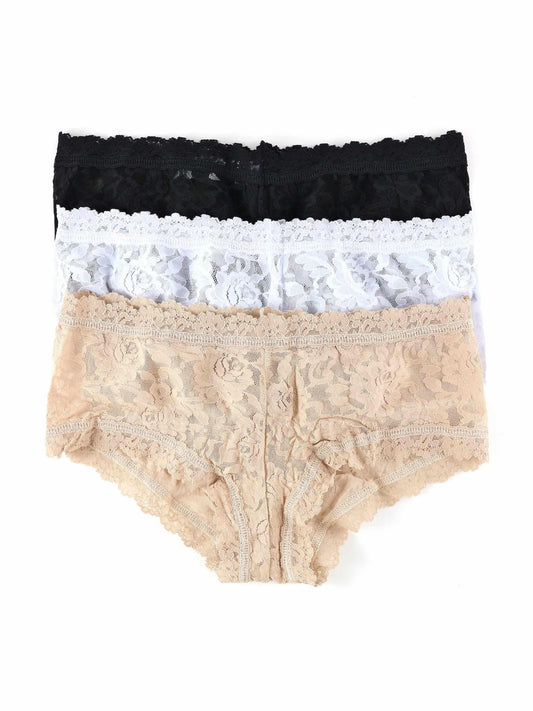 Hanky Panky 3 Pack Signature Lace® Boyshorts