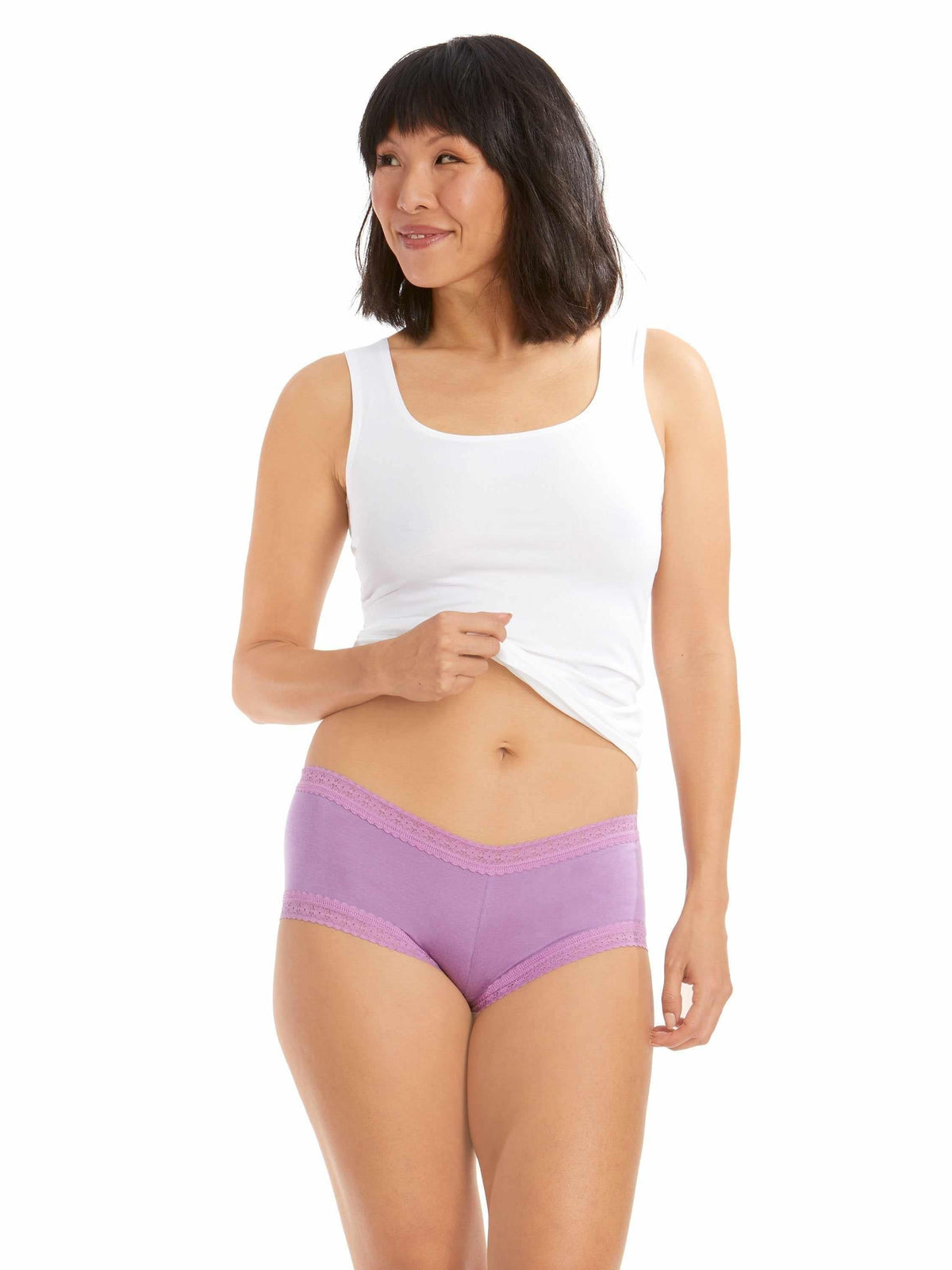 Hanky Panky DreamEase™ Boyshort Berry Pie Purple