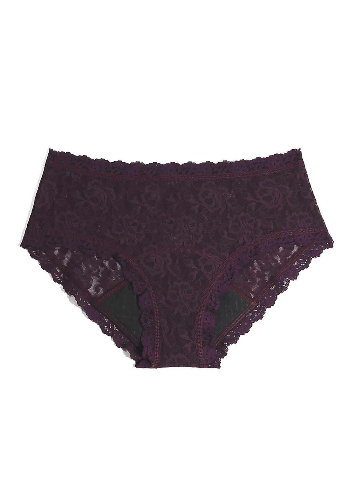 Hanky Panky Signature Lace® Leakproof Boyshort Plum Purple