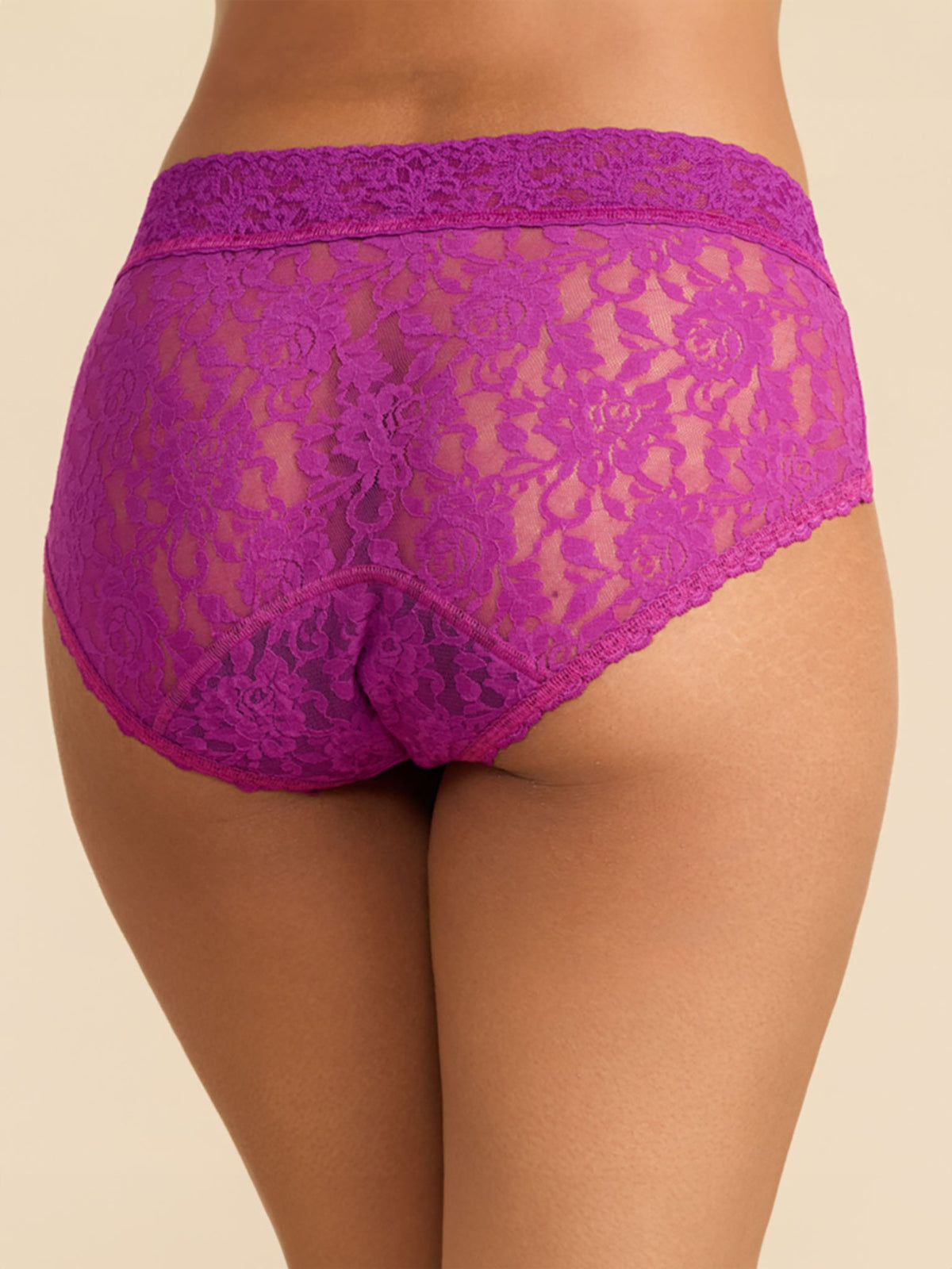 Hanky Panky Signature Lace® Leakproof French Brief Boysenberry Purple