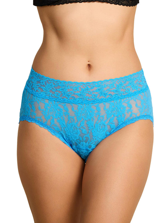 Hanky Panky Signature Lace® Leakproof French Brief Laguna Blue