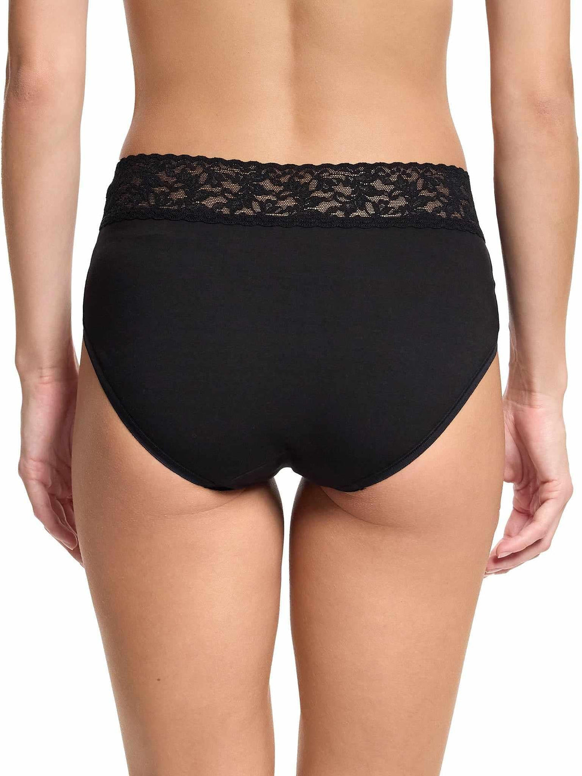Hanky Panky Supima® Cotton French Brief Black