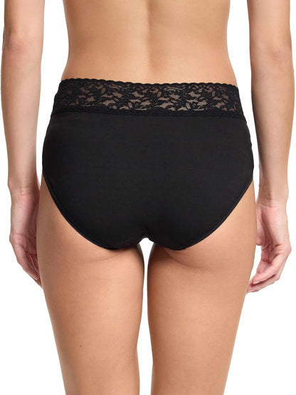Hanky Panky Supima® Cotton French Brief Black