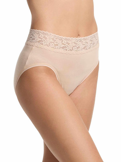 Hanky Panky Supima® Cotton French Brief Chai
