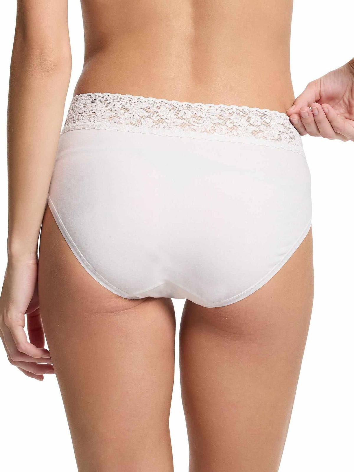 Hanky Panky Supima® Cotton French Brief White