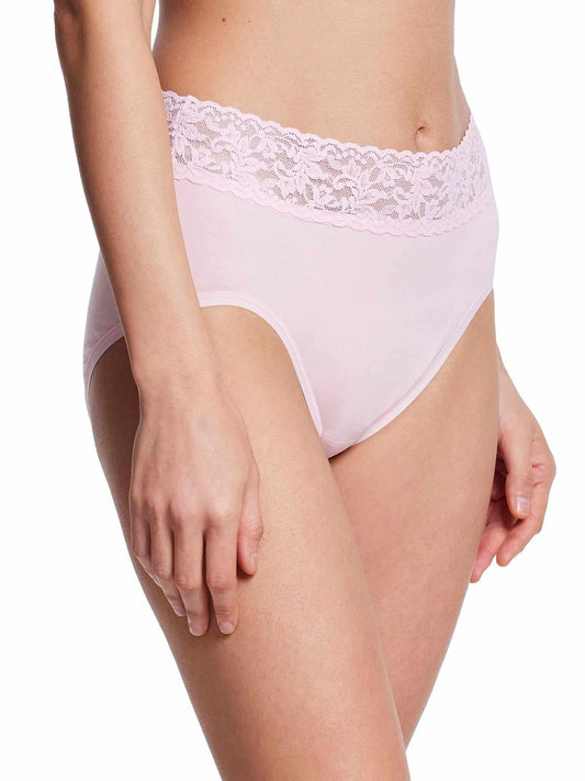 Hanky Panky Supima® Cotton French Brief Bliss Pink
