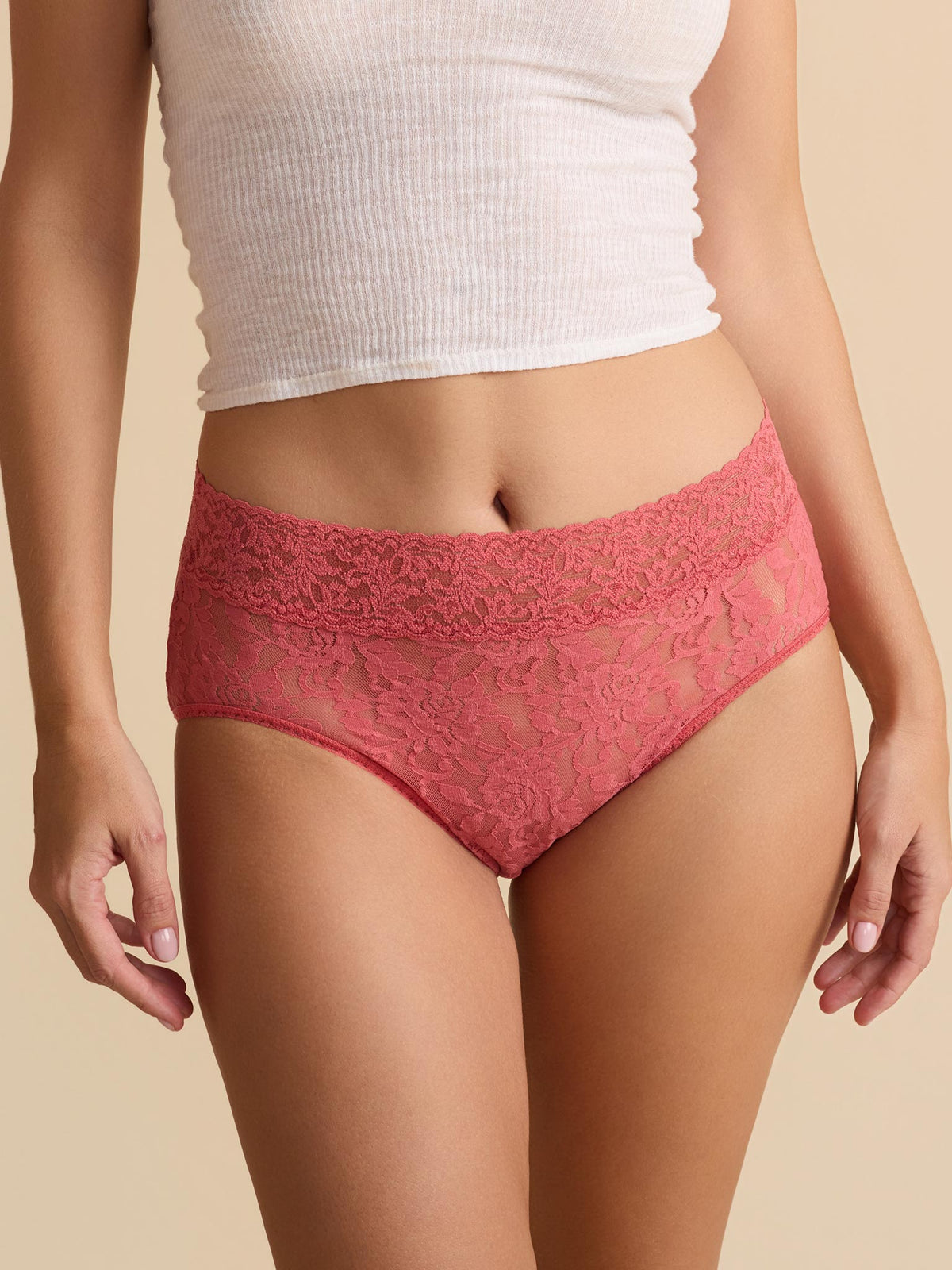 Hanky Panky Signature Lace® French Brief Naples Red