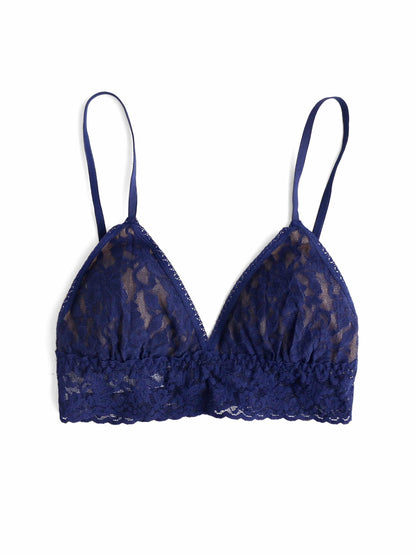 Hanky Panky Signature Lace® Padded Triangle Bralette Navy