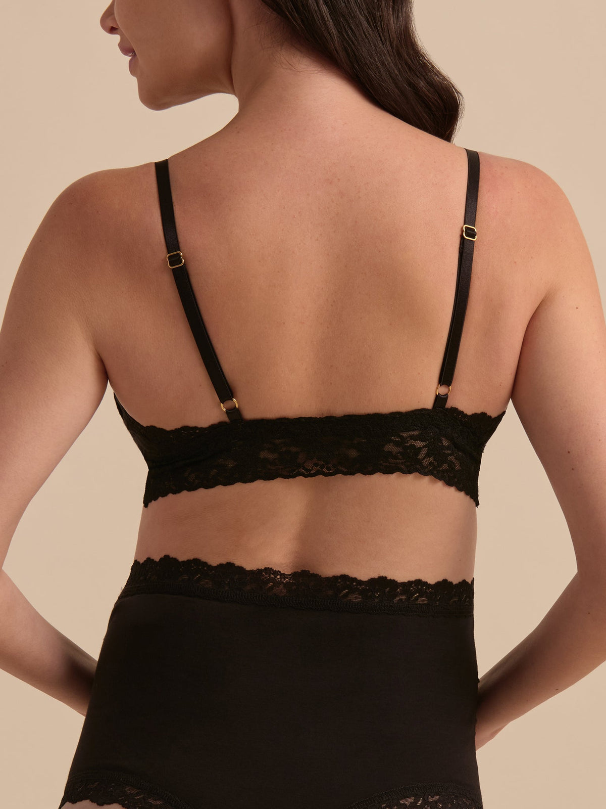 Hanky Panky Supima Cotton® Nursing Bralette Black Sale
