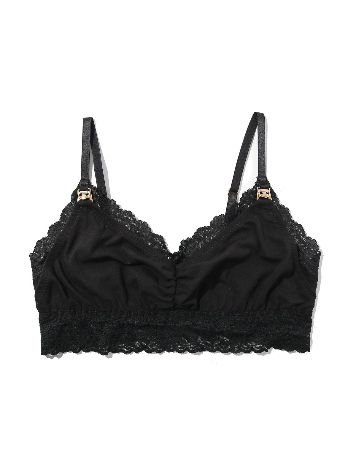 Hanky Panky Supima Cotton® Nursing Bralette Black Sale