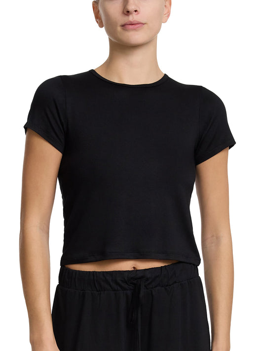 Hanky Panky Unwind Baby Tee Black