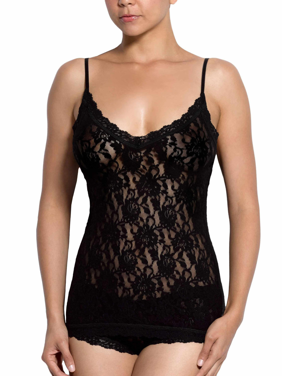 Hanky Panky Signature Lace® V-Front Cami Black