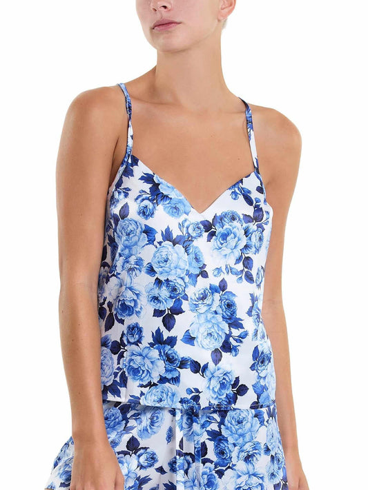 Hanky Panky Satin Sleep Cami Deja Blue Sale