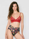 Moonlit Black Floral
