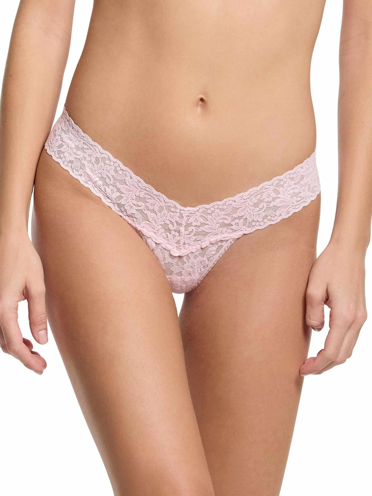 Hanky Panky The Whole Drawer 5 Pack Signature Lace® Low Rise Thongs In Printed Box