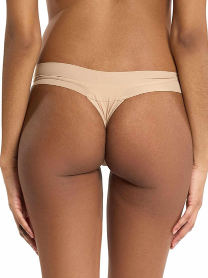 Hanky Panky BreatheSoft™ Natural Rise Thong Taupe