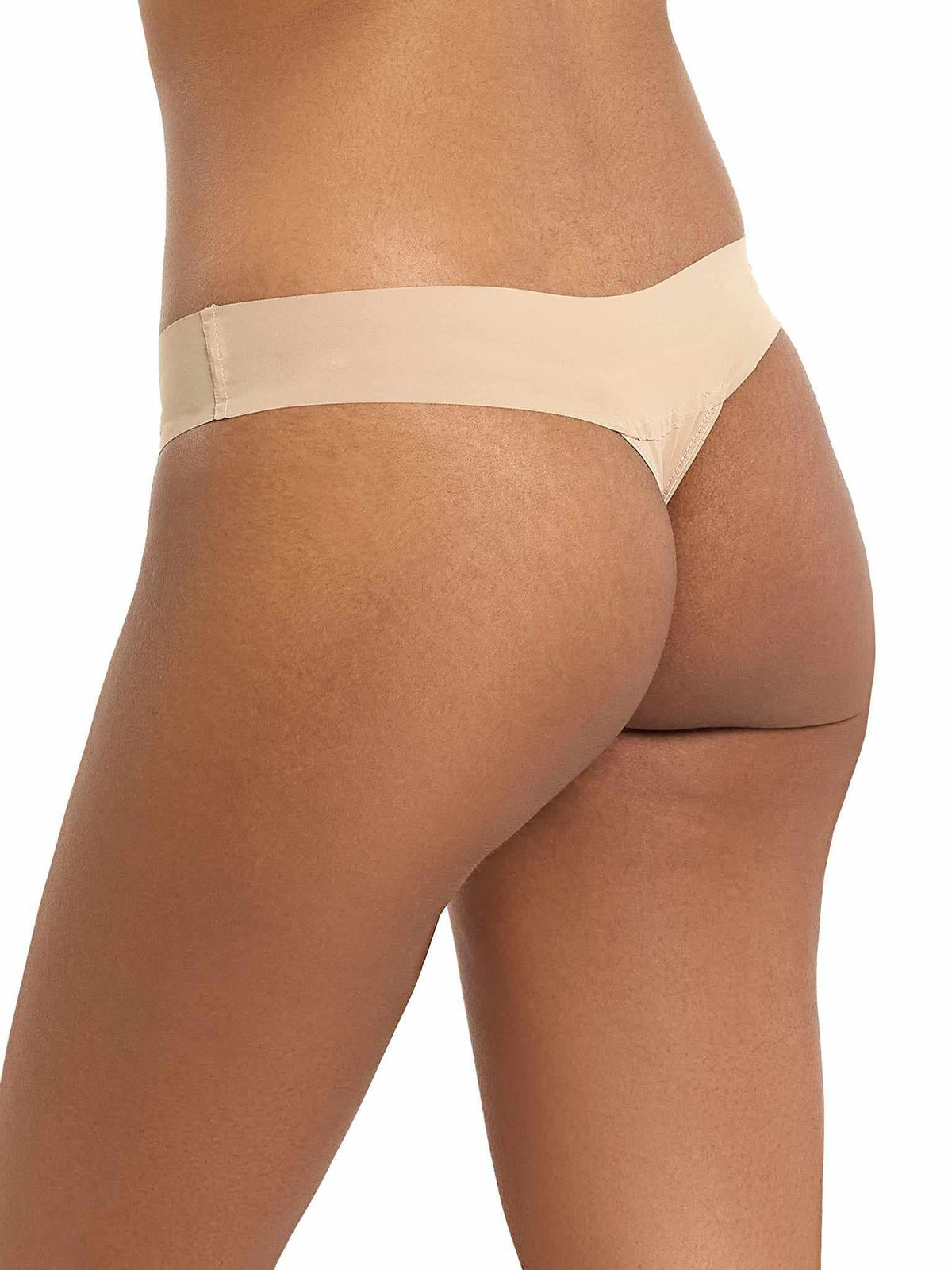 Hanky Panky BreatheSoft™ Natural Rise Thong Taupe