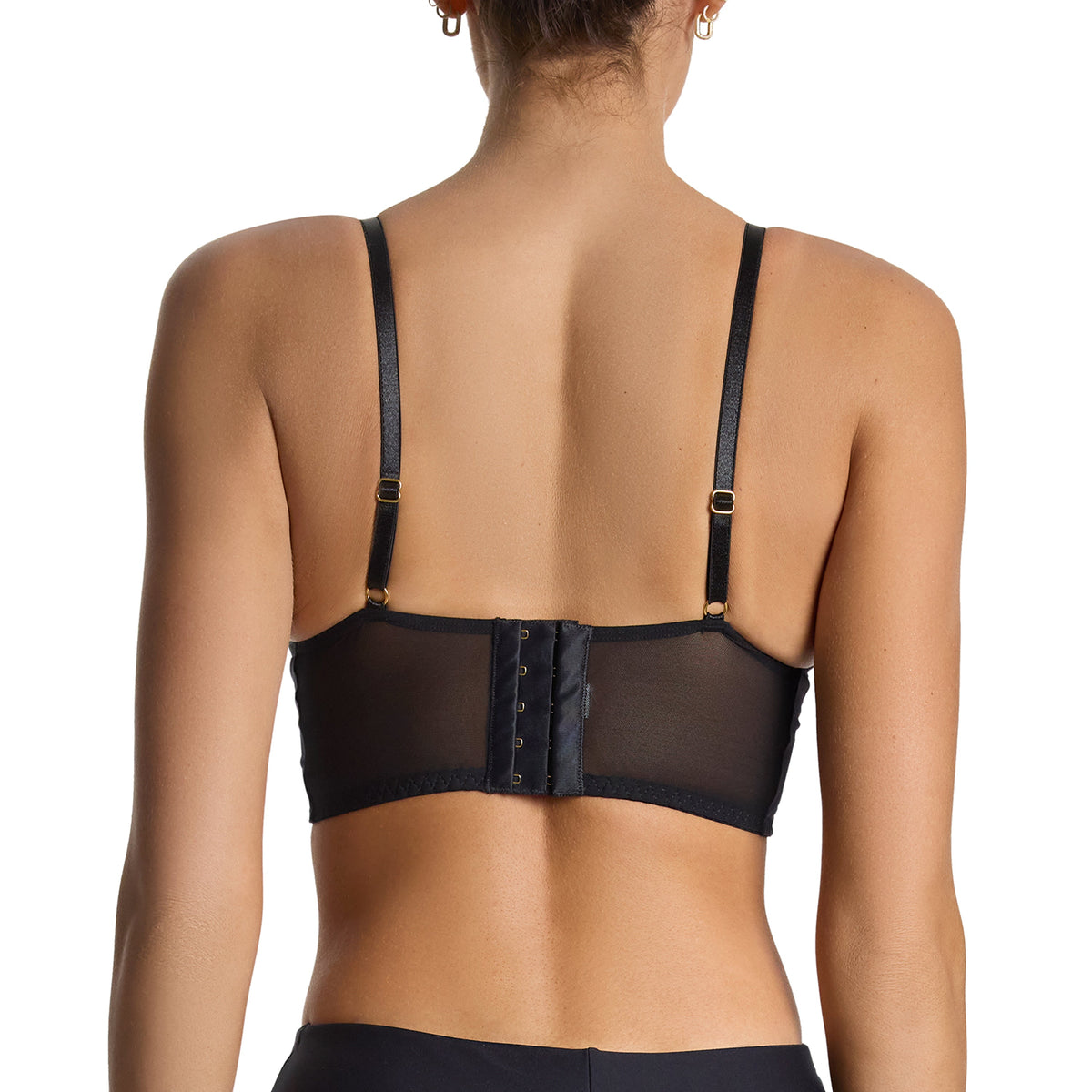 Hanky Panky Lexi Wood X Hanky Panky Tiffany Unlined Bra Black Sale