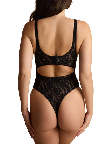Hanky Panky Signature Lace® Underwire Bodysuit Black