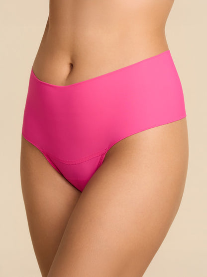 Hanky Panky BreatheSoft™ High Rise Thong Provocative Pink