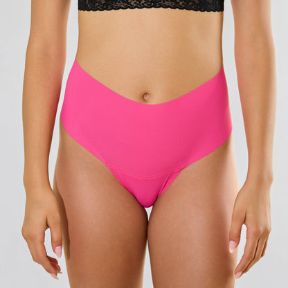 Hanky Panky BreatheSoft™ High Rise Thong Provocative Pink