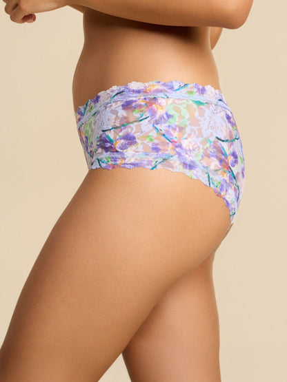 Hanky Panky Printed Signature Lace® Boyshort Floral Pleinair Blue