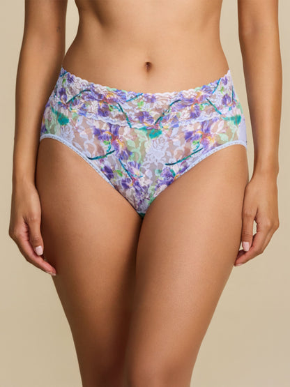 Hanky Panky Printed Signature Lace® French Brief Floral Pleinair Blue