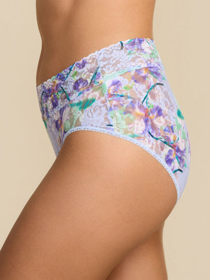 Hanky Panky Printed Signature Lace® French Brief Floral Pleinair Blue