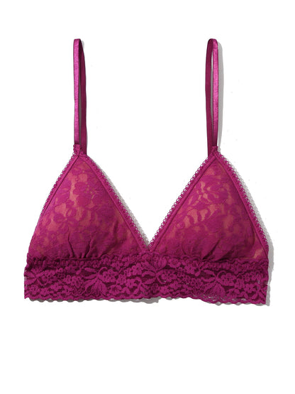 Hanky Panky Flora Lace Padded Bralette Picking Plums Pink Sale