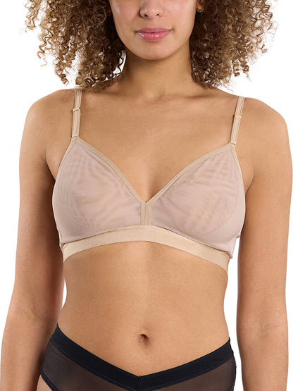 Hanky Panky Mesh Triangle Bralette Chai Sale