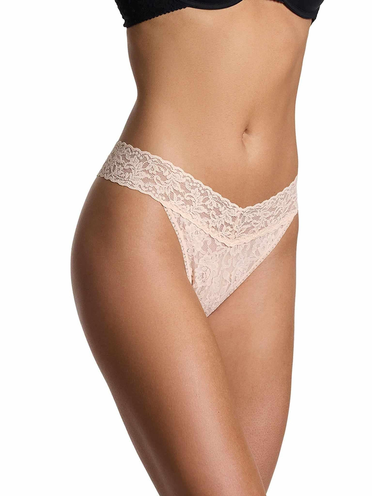 Hanky Panky Golden Hour 5 Pack Signature Lace® Original Rise Thongs In Printed Box