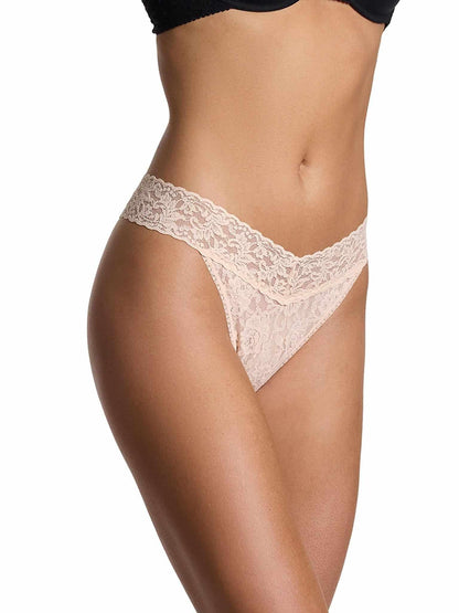 Hanky Panky Golden Hour 5 Pack Signature Lace® Original Rise Thongs In Printed Box