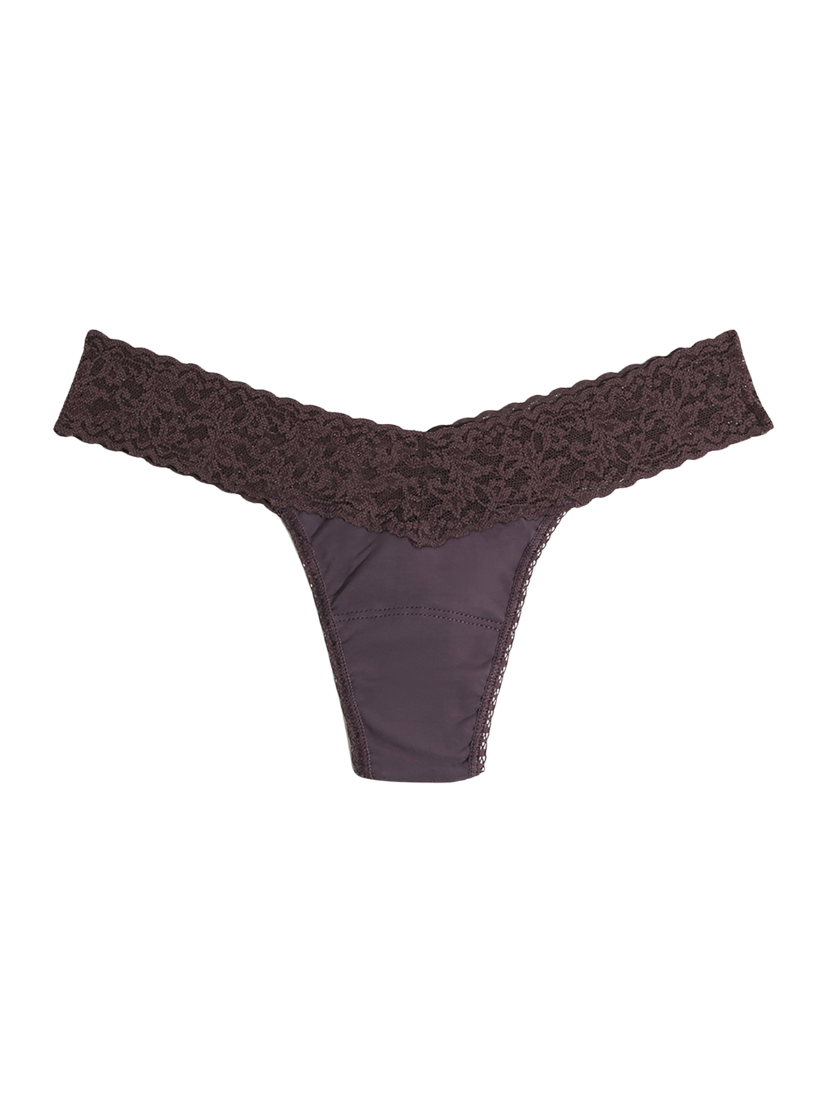 Hanky Panky Supima® Cotton Low Rise Thong Dusk
