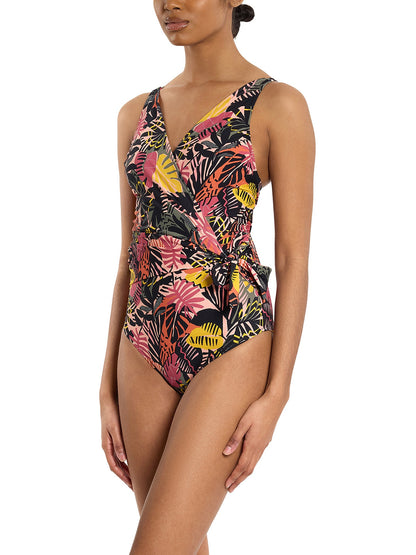Hanky Panky Wide Strap Wrap One Piece Swimsuit Palm Springs Sale