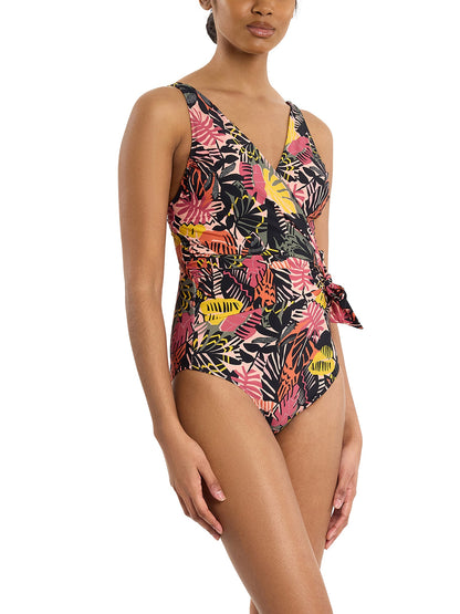 Hanky Panky Wide Strap Wrap One Piece Swimsuit Palm Springs Sale