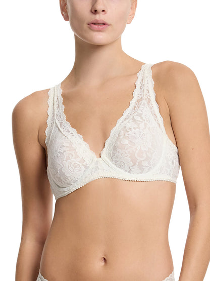 Hanky Panky Signature Lace® Unlined Underwire Bra Marshmallow