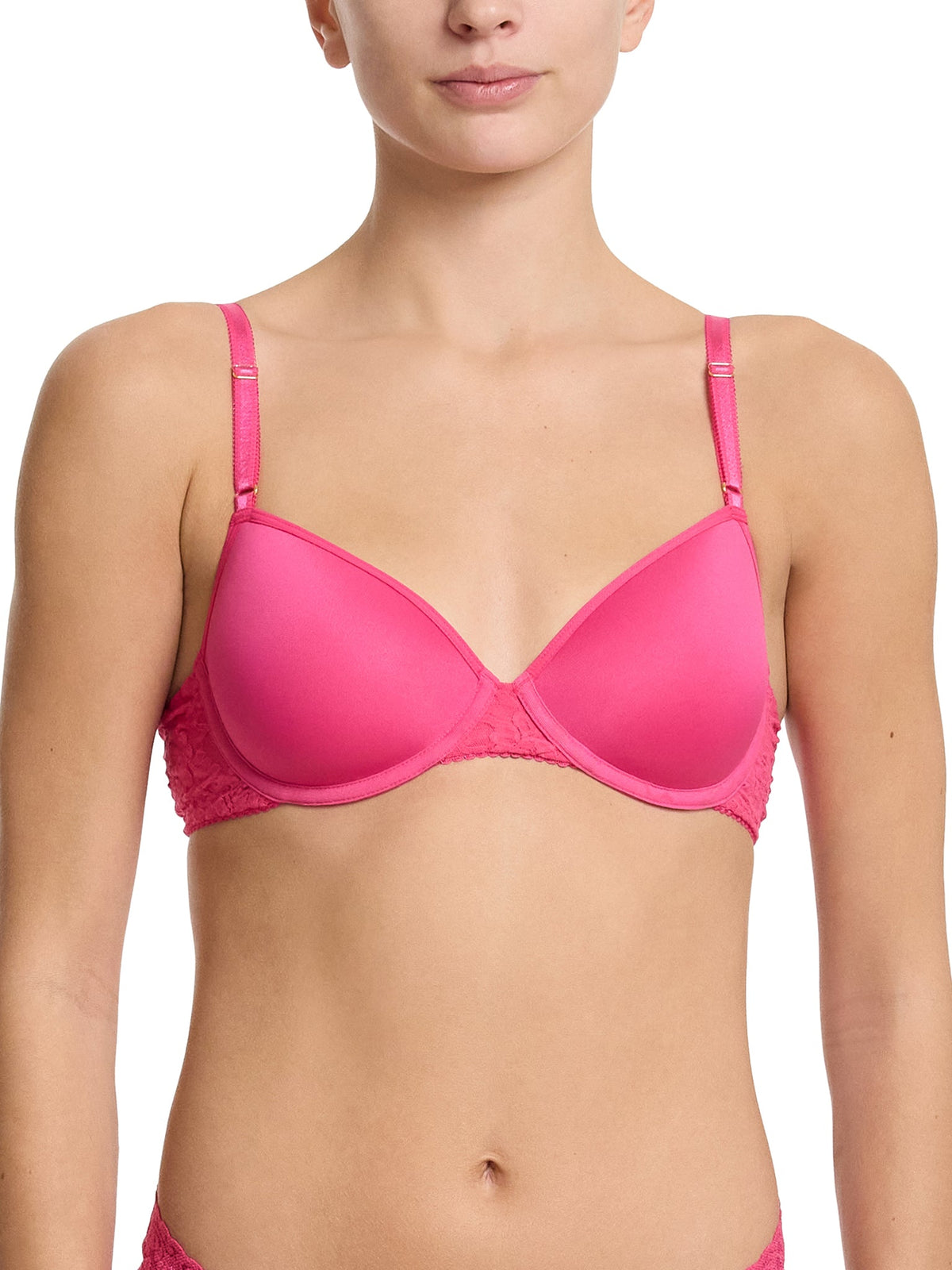 Hanky Panky Signature Lace® T-Shirt Bra Un-Beet-Able Pink Sale