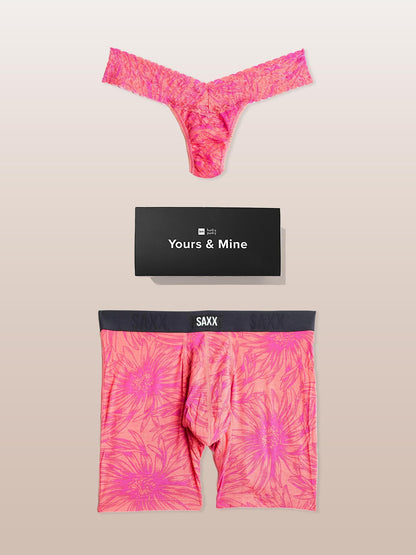 Hanky Panky Signature Lace® Low Rise Thong And Saxx Super Soft Vibe B