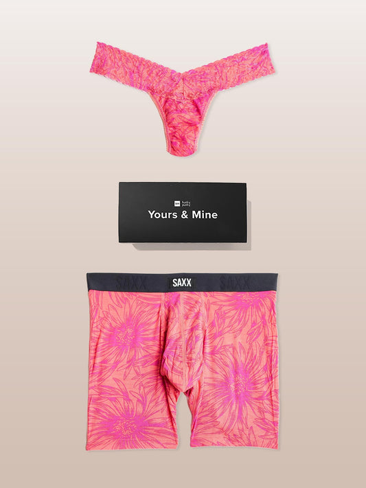 Hanky Panky Signature Lace® Low Rise Thong And Saxx Super Soft Vibe B